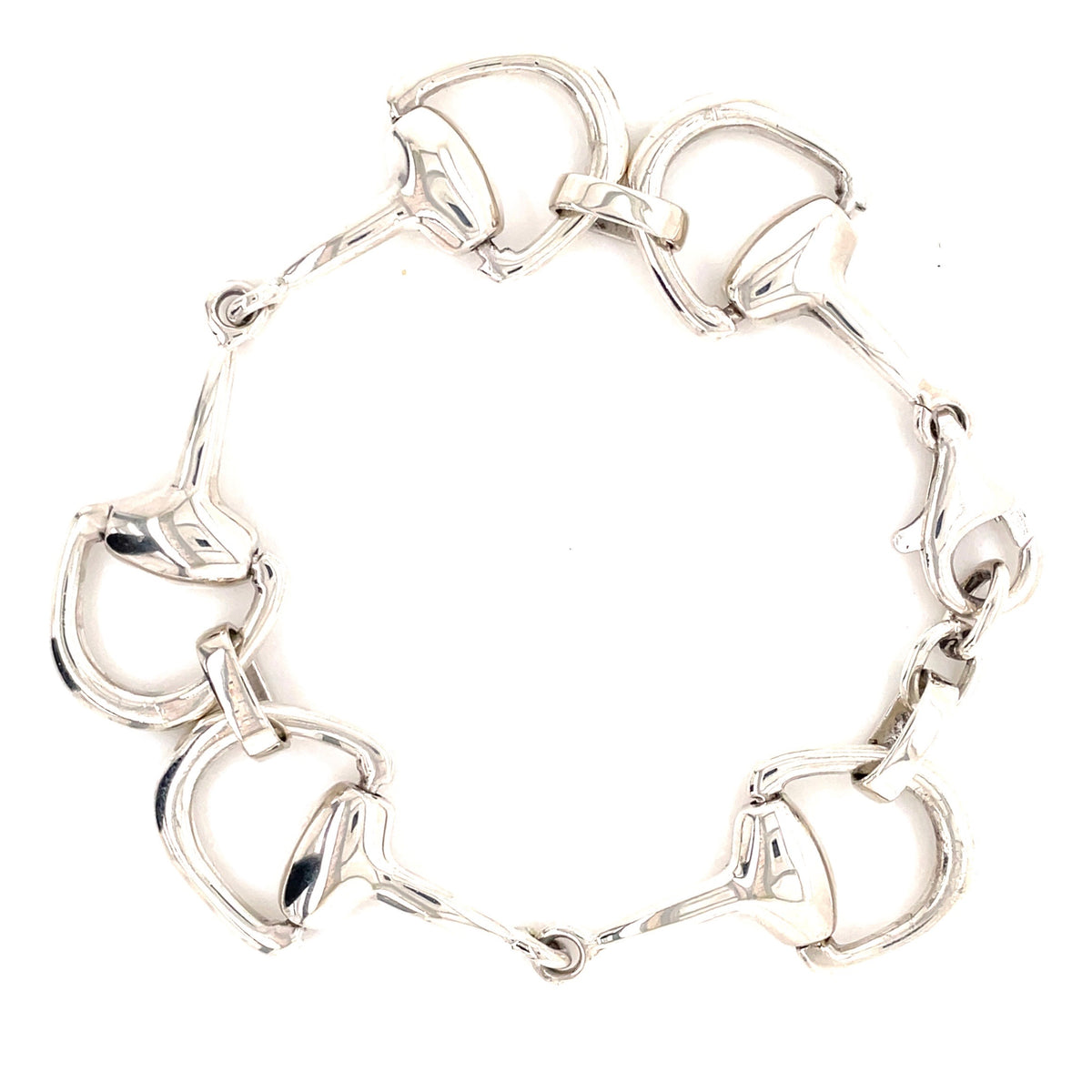 Large Snaffle Bit Bracelet