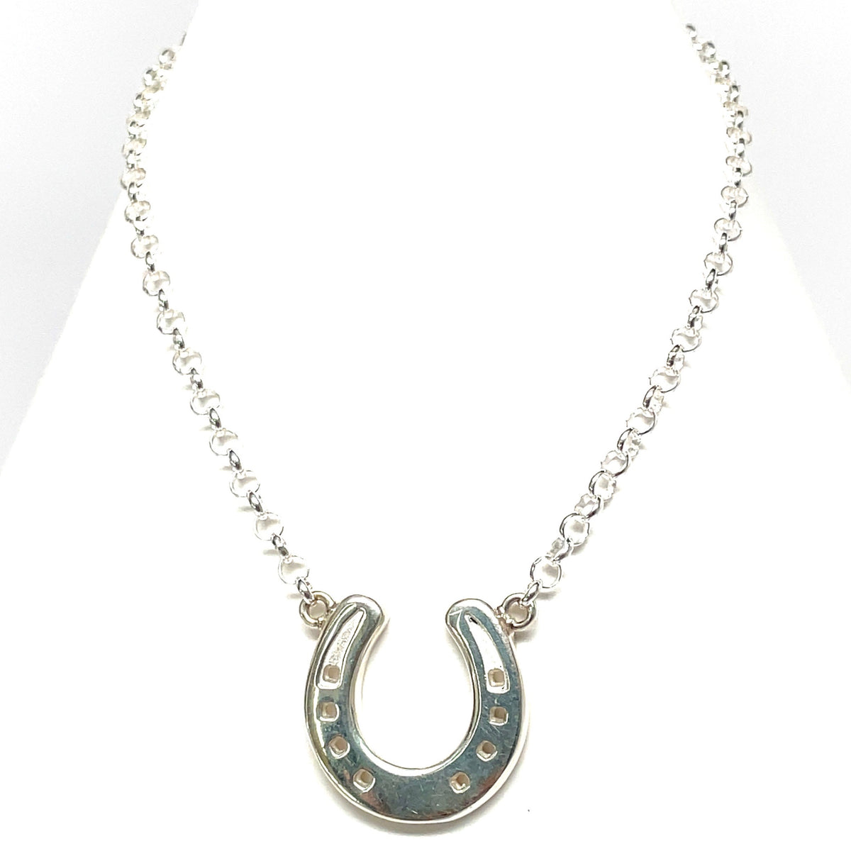 Large Horseshoe Necklace The Simple Equine