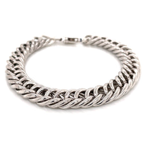 Equestrian gift curb chain bracelet
