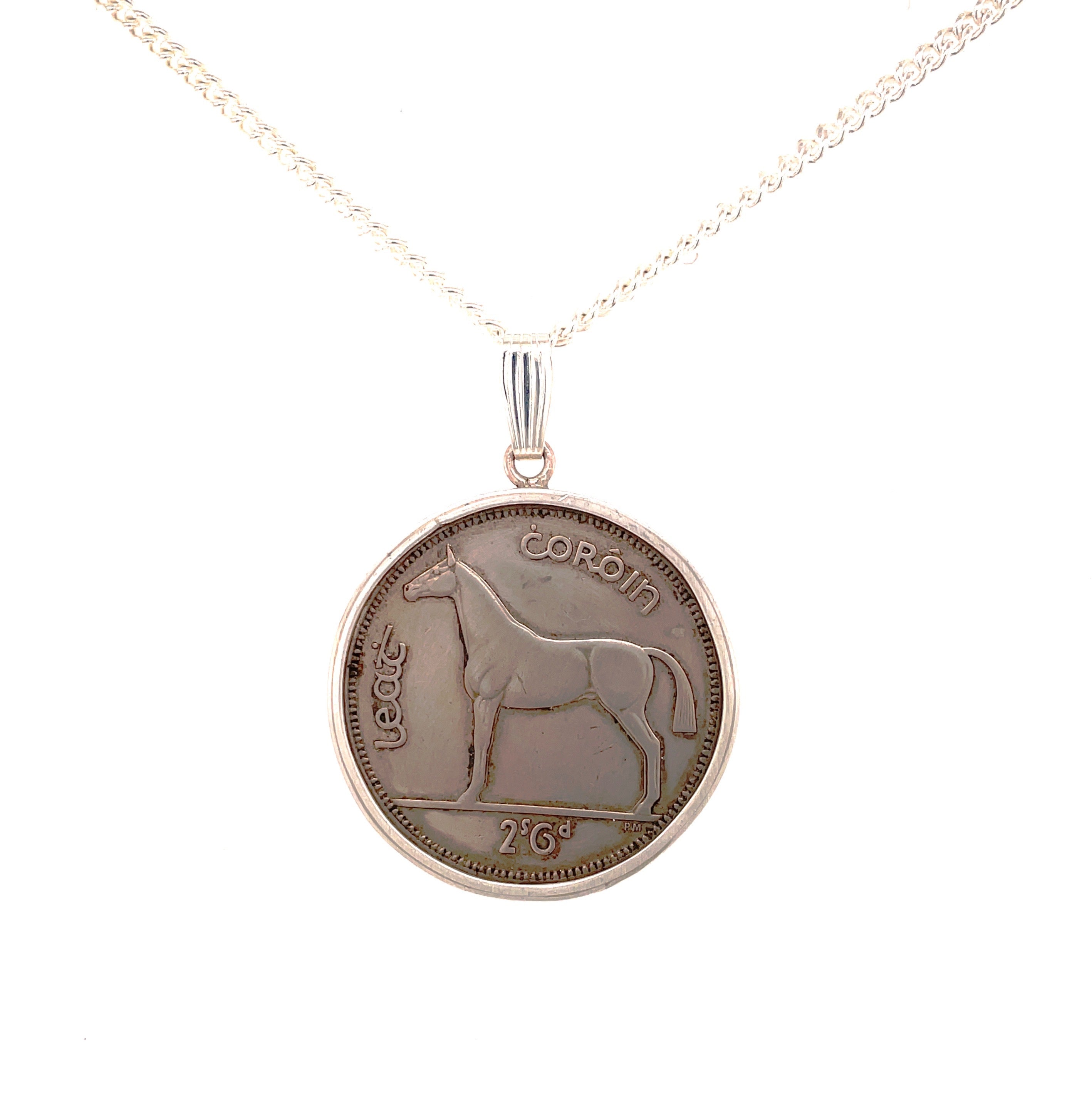 2'6 horse coin necklace