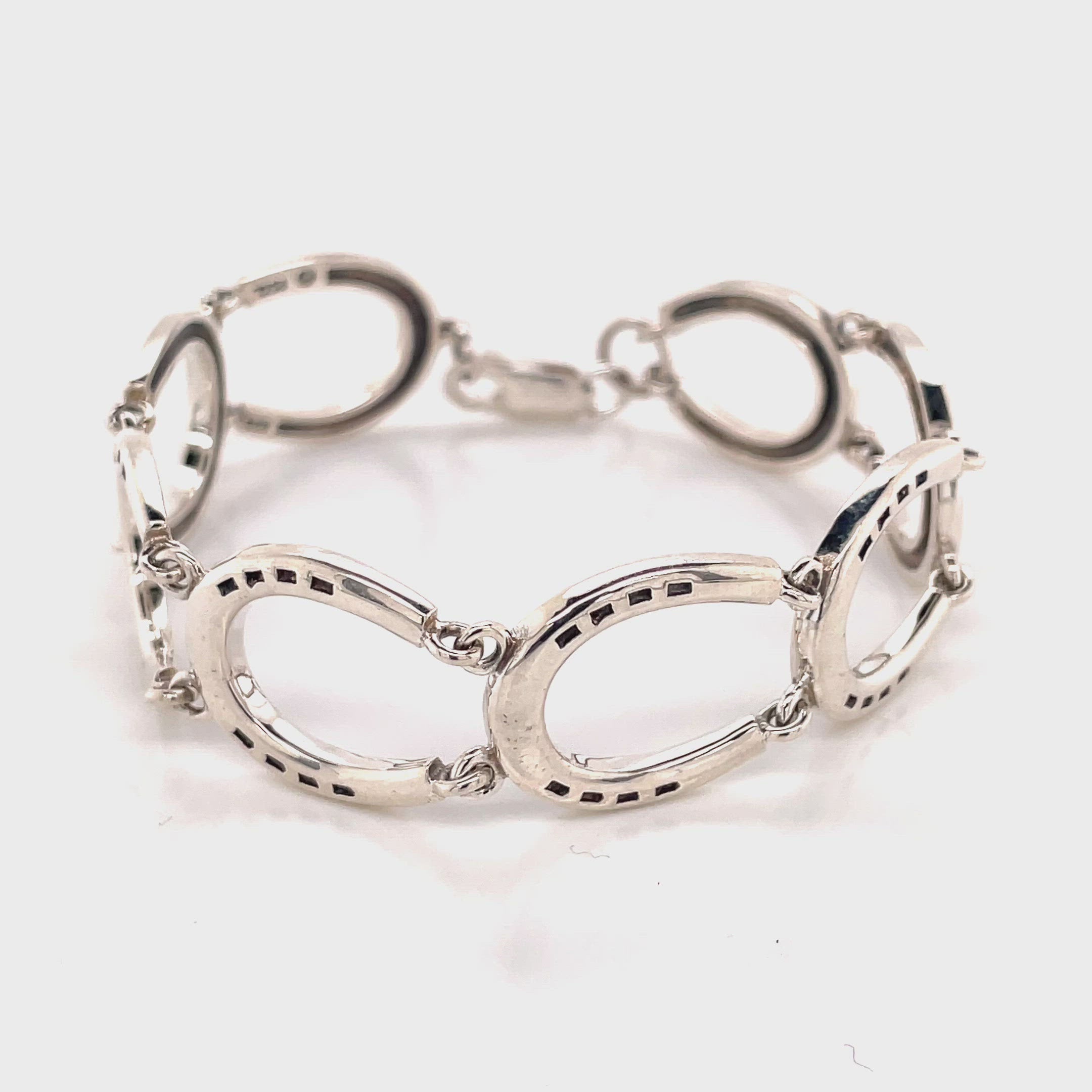 Multi horseshoe bracelet
