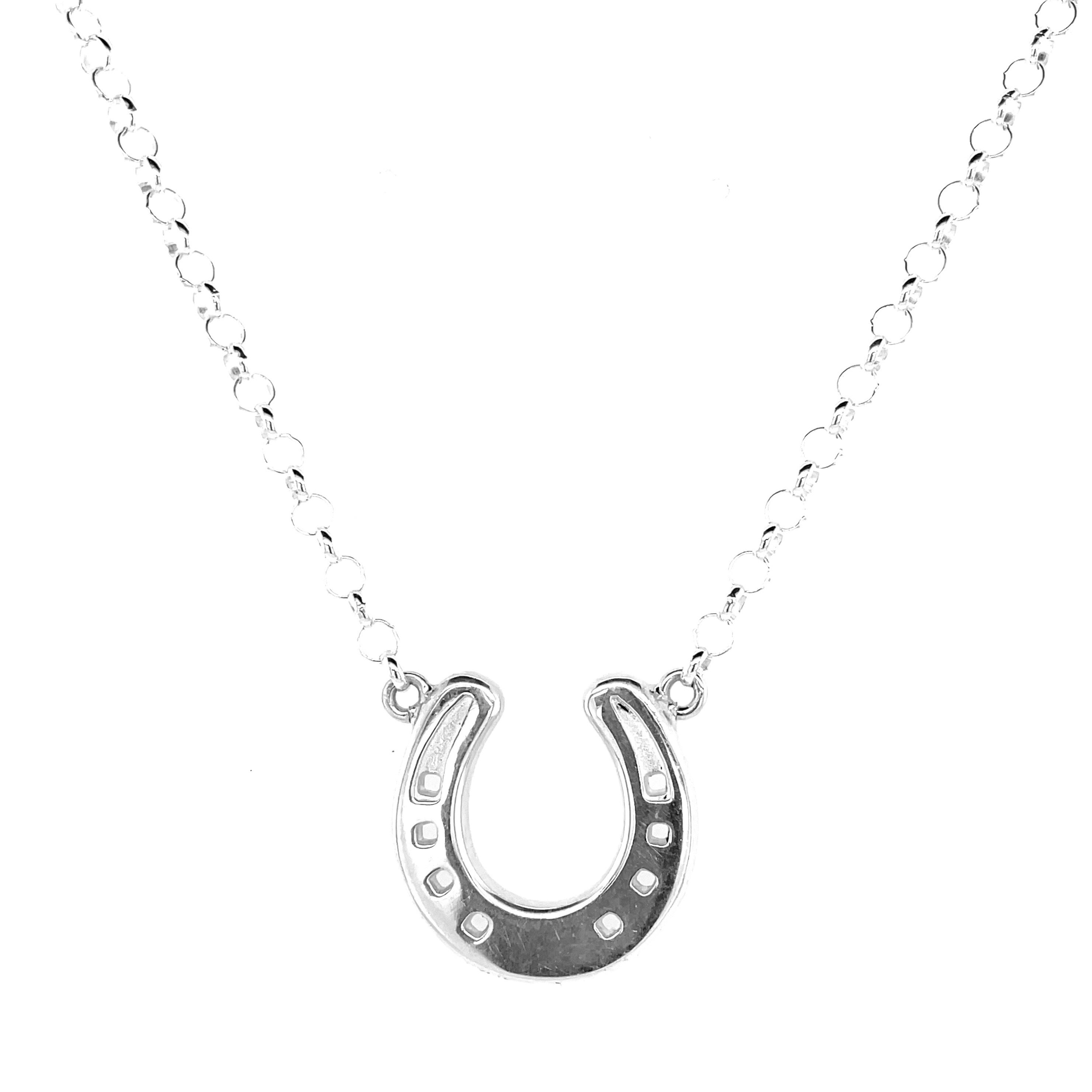 Large horseshoe necklace Clearance